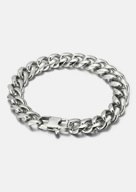 Armband Iron Valor - Versilbert