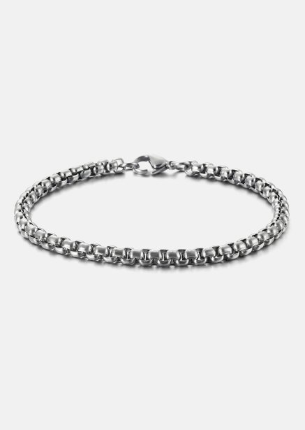 Armband Steel Valor - Versilbert