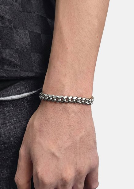 Armband Riven Edge - Versilbert