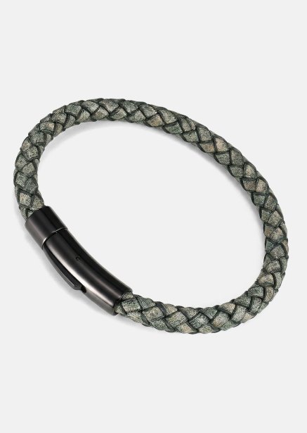 Lederarmband Talon Weave