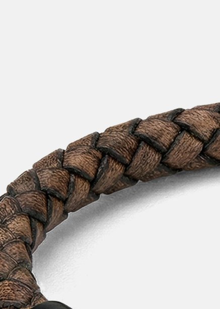 Lederarmband Brawn Weave
