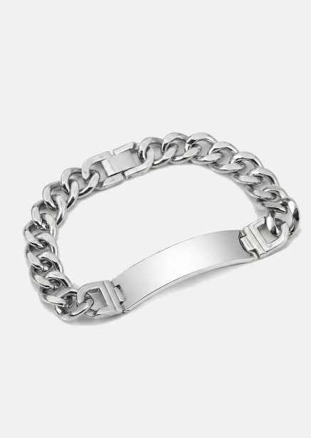 Armband Titan Shield - Versilbert