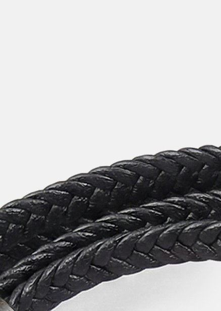 Lederarmband Raven Crest