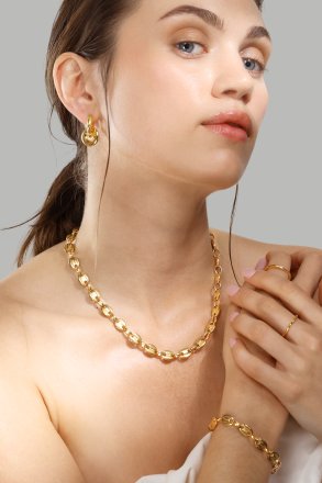 Ring Flow Ring Thin - 18k Vergoldet