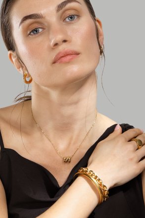 Ohrringe Bold Glow – 18k Vergoldet
