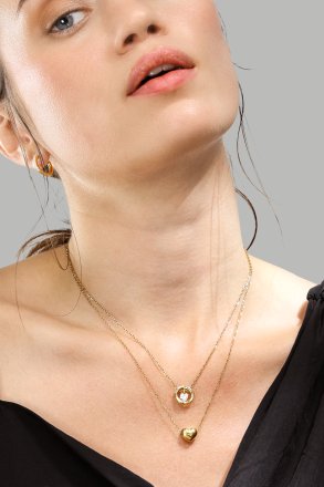 Halskette Golden Heart – 18k Vergoldet