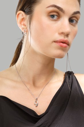 Halskette Silver Flow – Versilbert