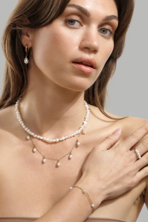 Ohrring Ocean - 18k Vergoldet