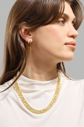 Ring Plain Link - 18k Vergoldet