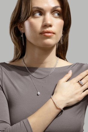 Armband Sparklight - Versilbert
