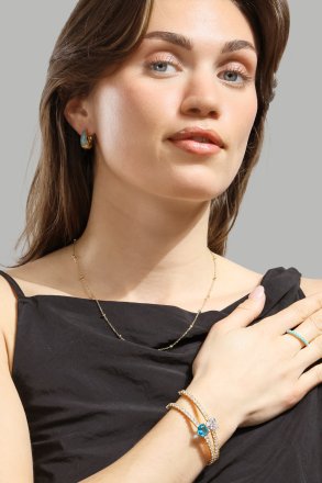 Halskette Majestic - 18k Vergoldet