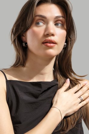 Apertura Ring - Versilbert
