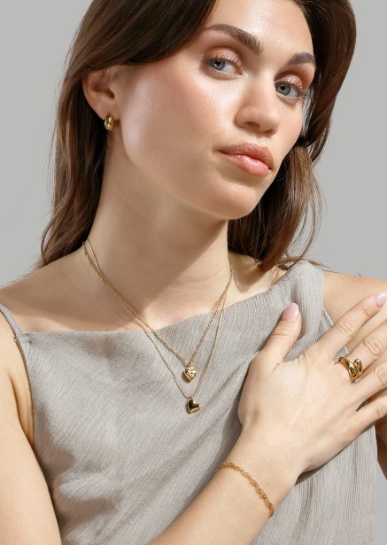 Ring Bold Drops - 18k vergoldet
