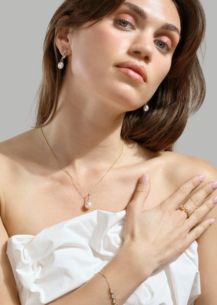 Armband Leaflight - 18k Vergoldet