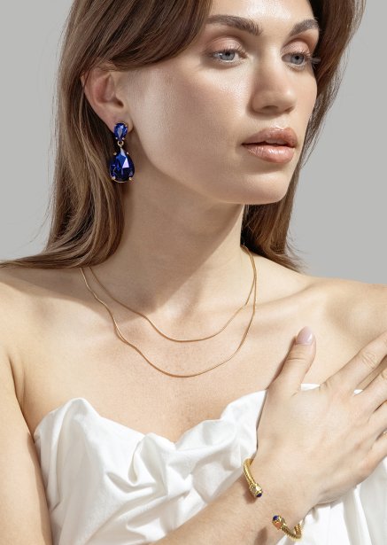 Armband Aumaura Blue - 18k Vergoldet
