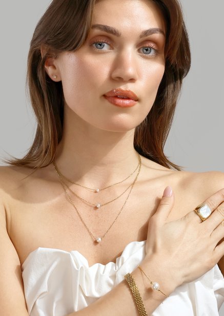 Armband Glowline- 18k Vergoldet