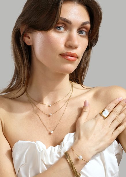 Armband Glowline- 18k Vergoldet