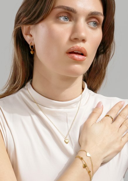 Initial Ring – 18k Vergoldet