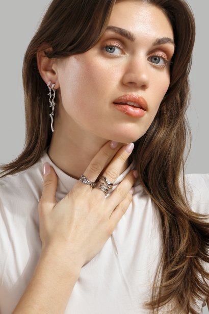 Arvia Ring - Versilbert