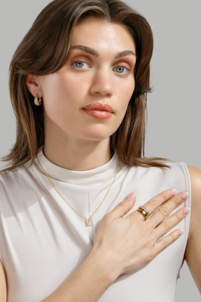 Glint Ring - 18K Vergoldet