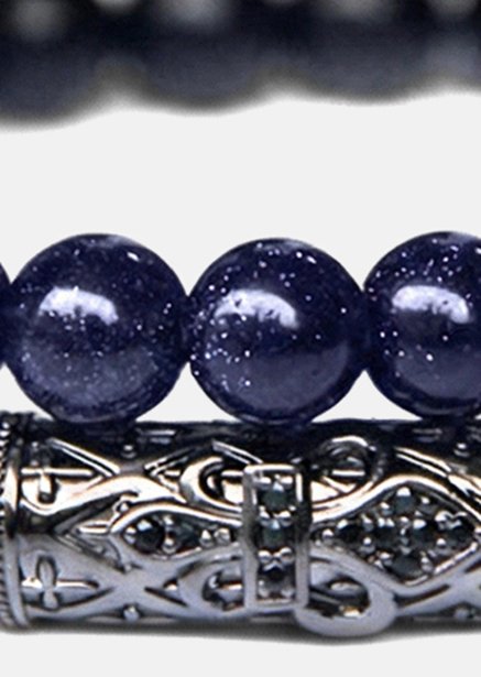 Perlenarmband Midnight Nexus