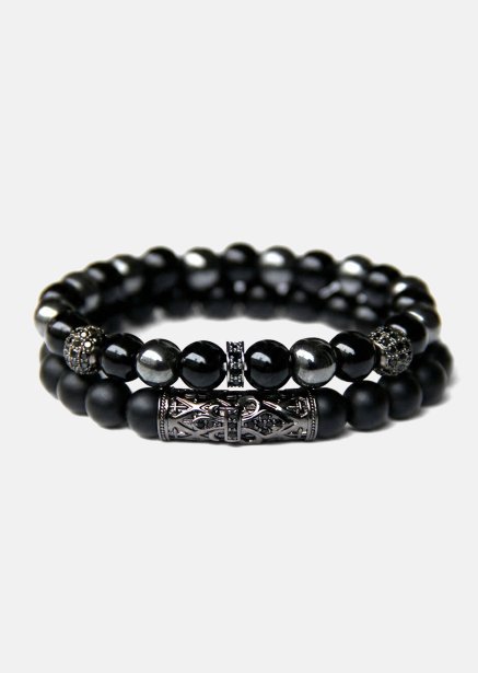 Perlenarmband Sterling Knight