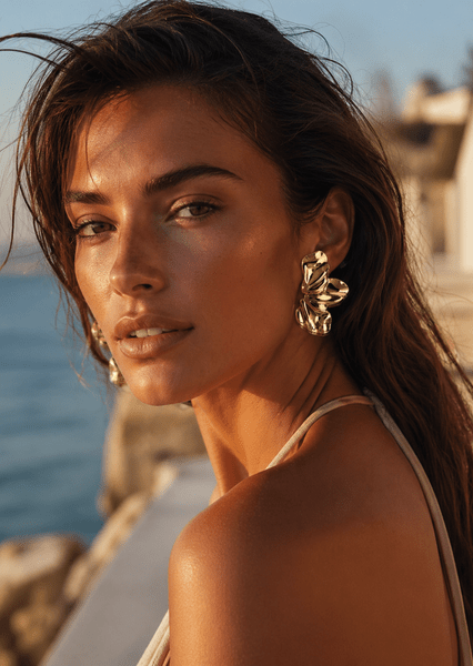 Liora Ohrringe – 18k Vergoldet