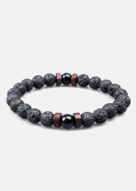 Perlenarmband Obsidian Realm