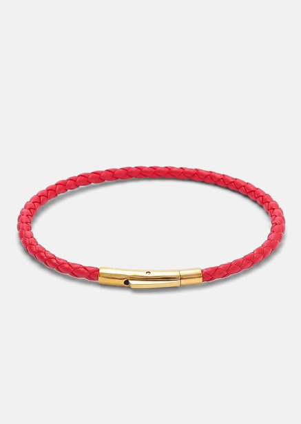 Lederarmband Crimson Cadenza