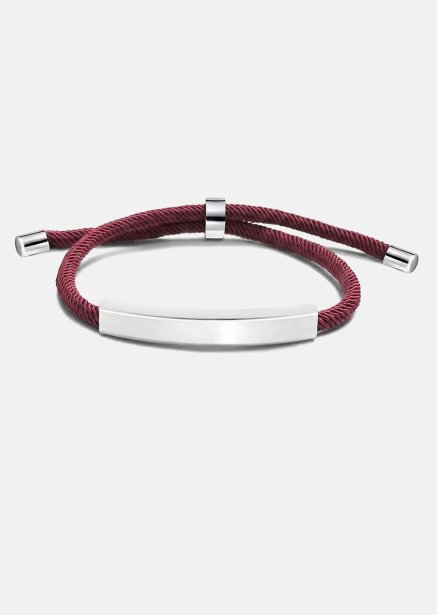 Kordelarmband Steel Horizon