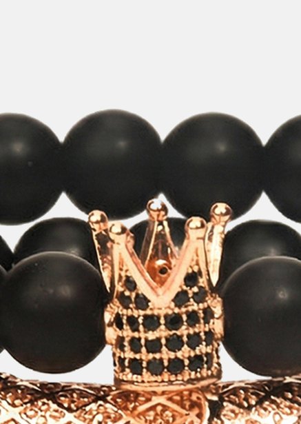 Perlenarmband Crown Essence