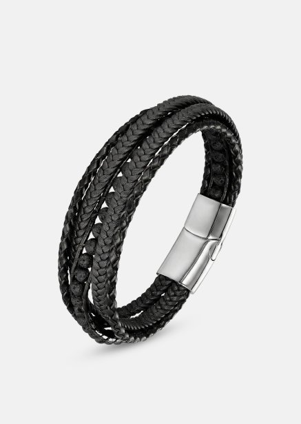 Lederarmband Raven Stride