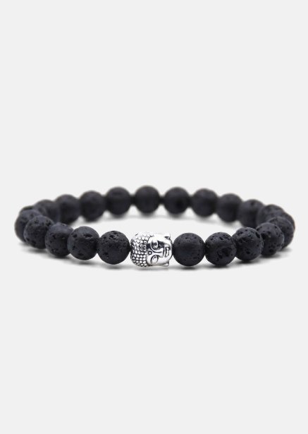 Perlenarmband Obsidian Aura