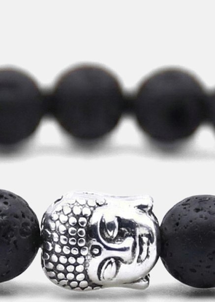 Perlenarmband Obsidian Aura
