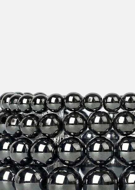 Perlenarmband Obsidian Flow