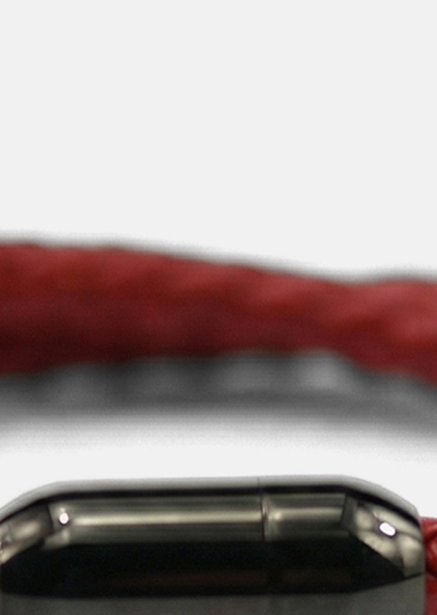 Lederarmband Crimson Edge
