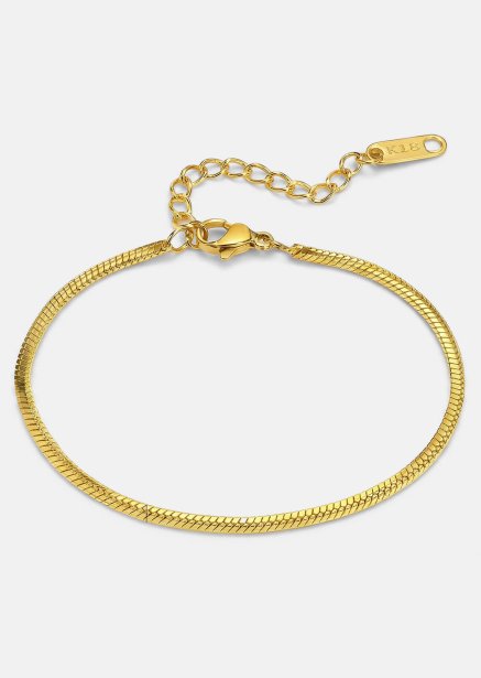 Armband Keen Edge - 18k Vergoldet
