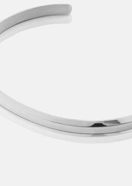 Armreif Core – Versilbert