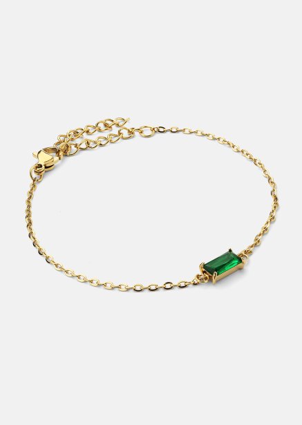 Armband Emeraldis - 18k Vergoldet