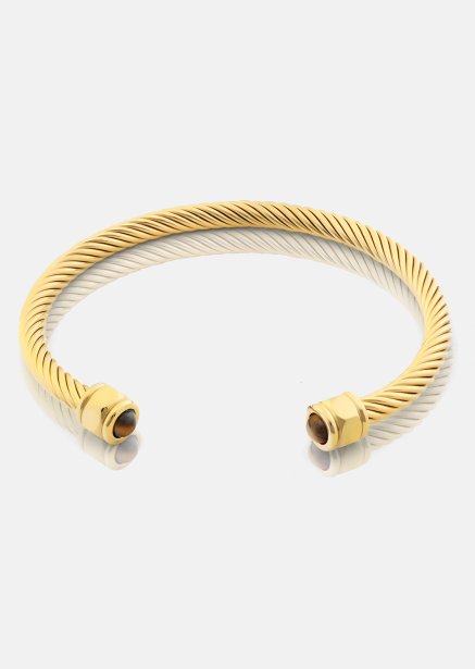Armband Aumaura Brown - 18k Vergoldet