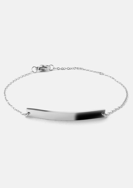 Armband Lineara - Versilbert