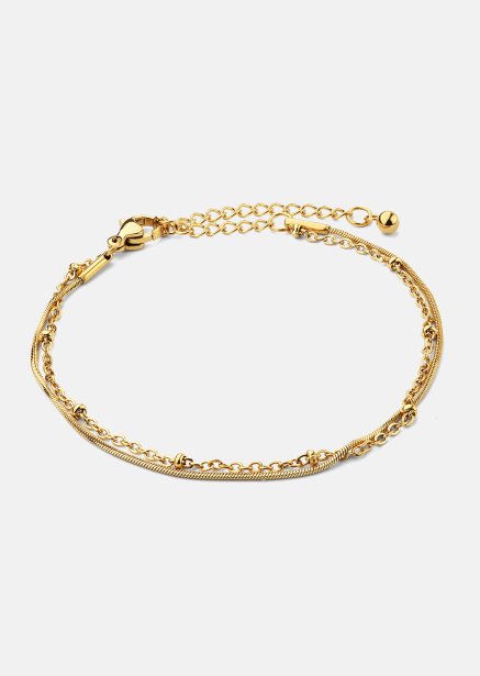 Armband Duo - 18k Vergoldet