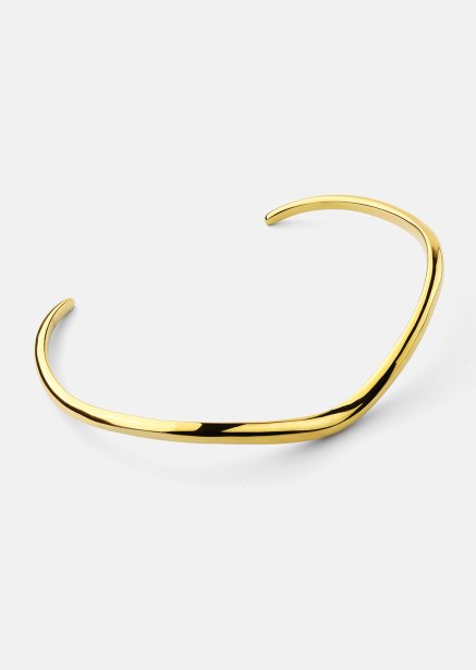 Armband Wave Cuff - 18k Vergoldet