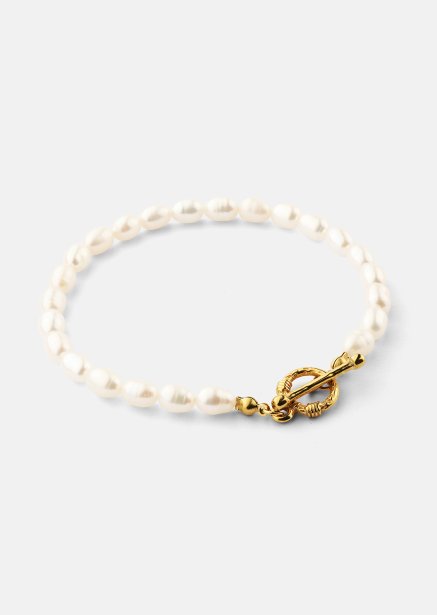 Armband Classic Pearl - 18k Vergoldet