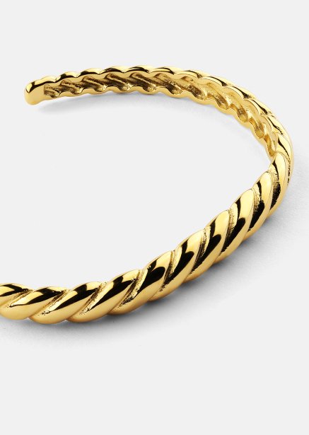 Armband Twist Glow- 18k Vergoldet