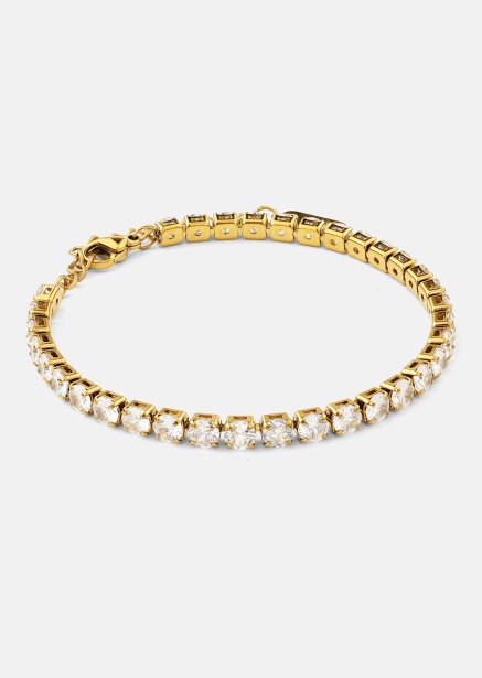 Armband Gloria Band 4mm - 18k Vergoldet