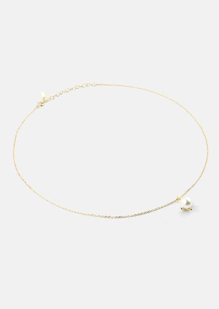 Halskette North Pearl - 18k Vergoldet