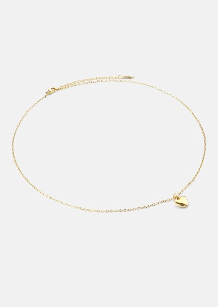 Halskette Heartbeat - 18k Vergoldet