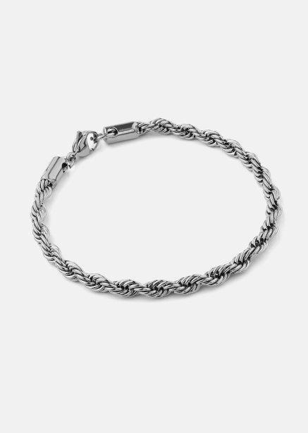 Armband Twist – Versilbert