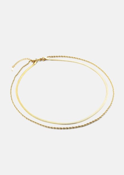 Verona Halskette – 18k Vergoldet